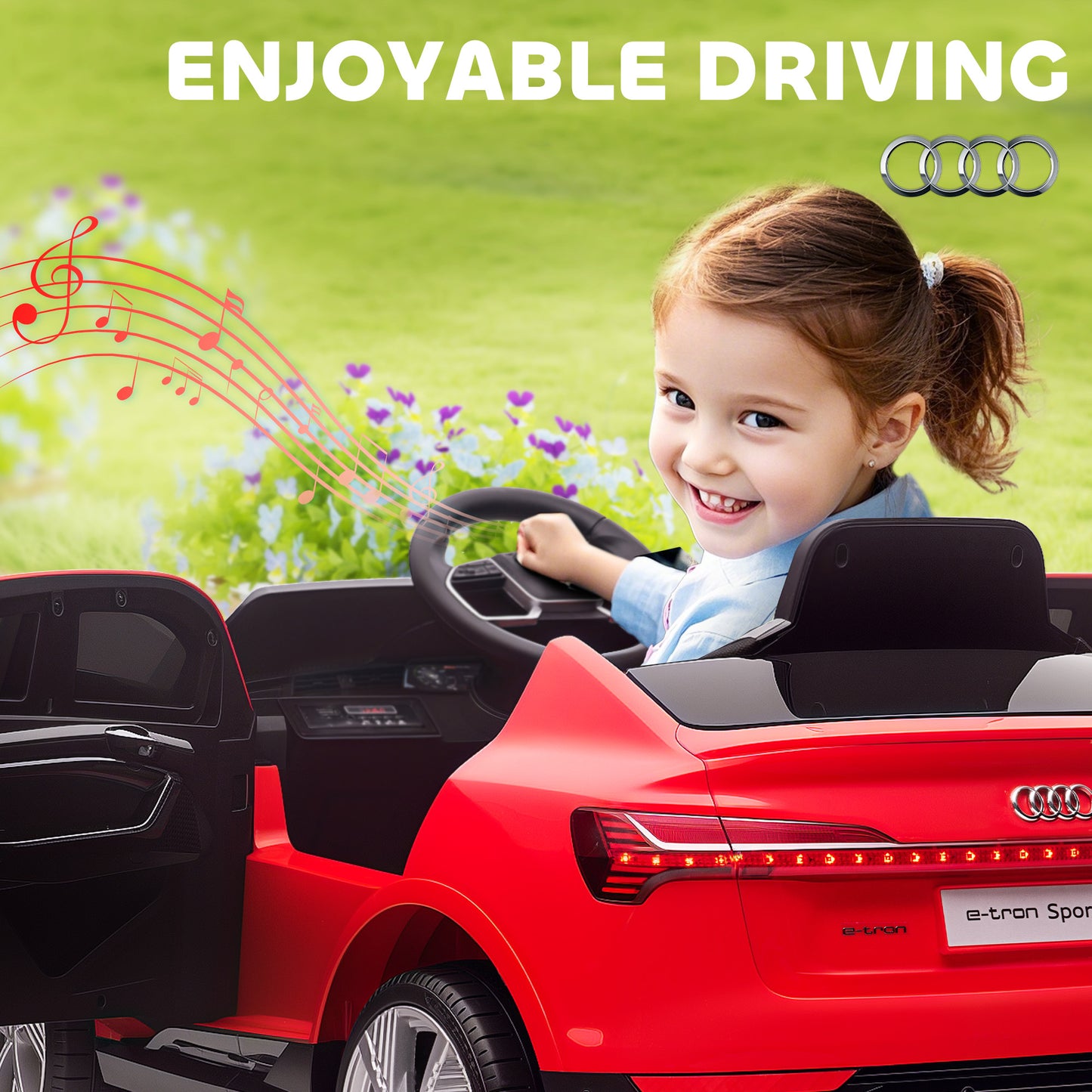 Audi E-tron Licensed 12V Kids Electric Ride on