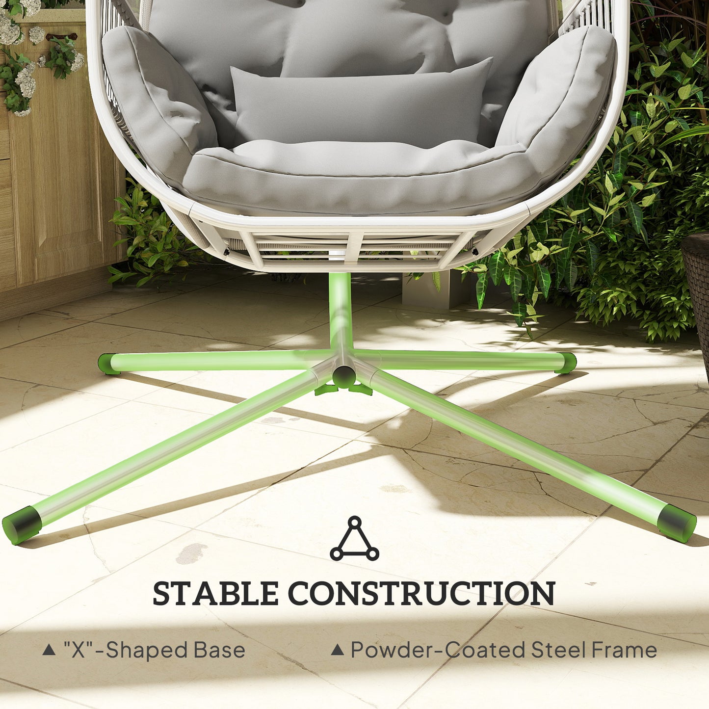 Hanging Egg Chair, with Cushion