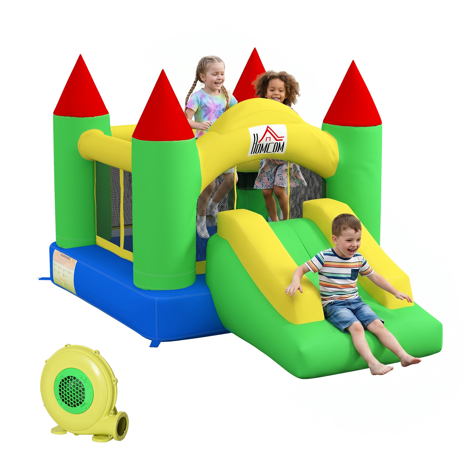 Nylon Inflatable Bouncy Castle, Fire and Water Resistant