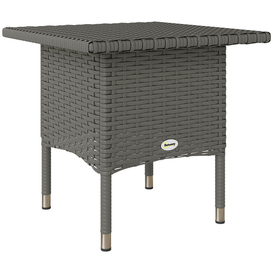 Rattan Side Table, Outdoor Coffee Table (2)