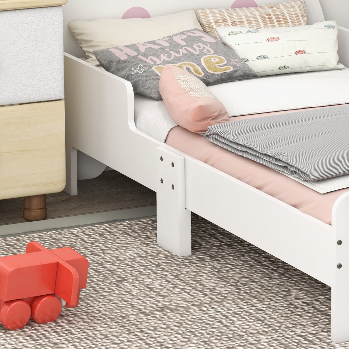 Rabbit-Designed Toddler Bed, Kids Bedroom Furniture