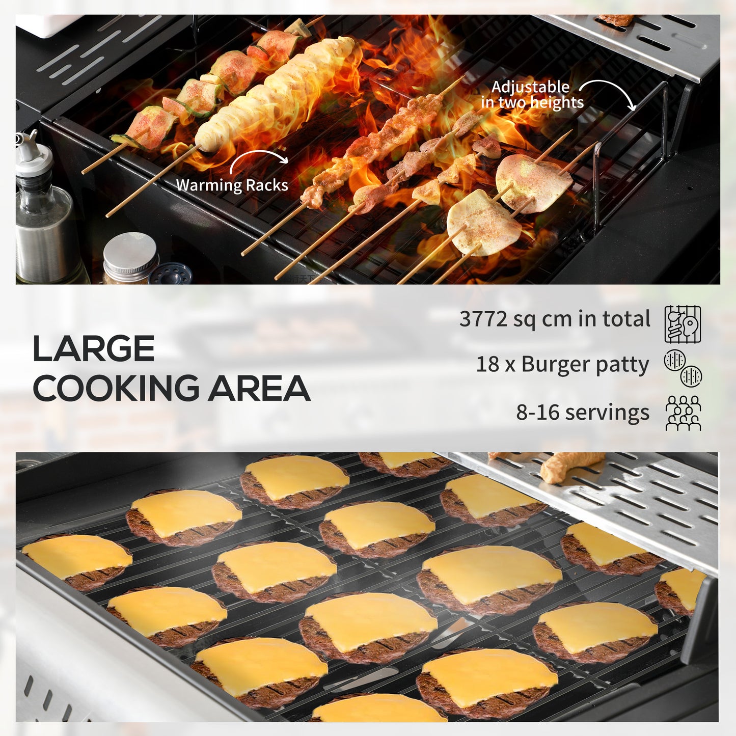 Dual Fuel BBQ Grill