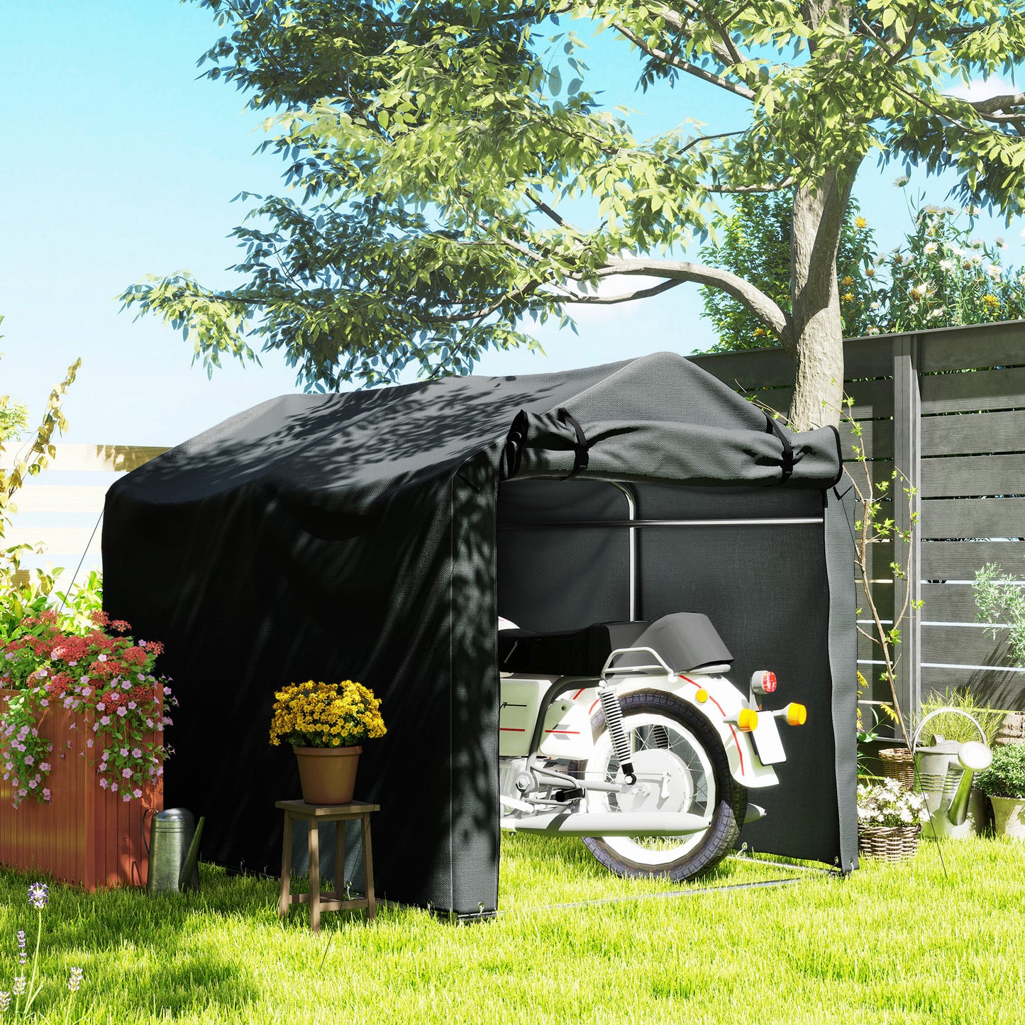 2.2 x 1.6 m Garden Storage Tent