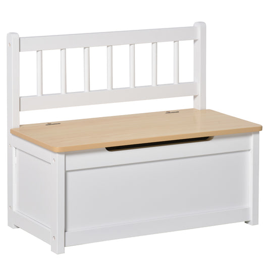 2 In 1 Wooden Toy Box, Seat Storage Bench (1)