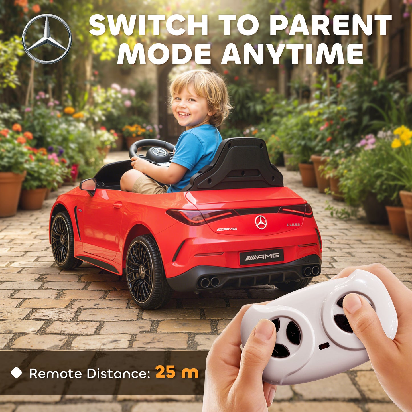 Licensed Mercedes AMG Kids Electric Car