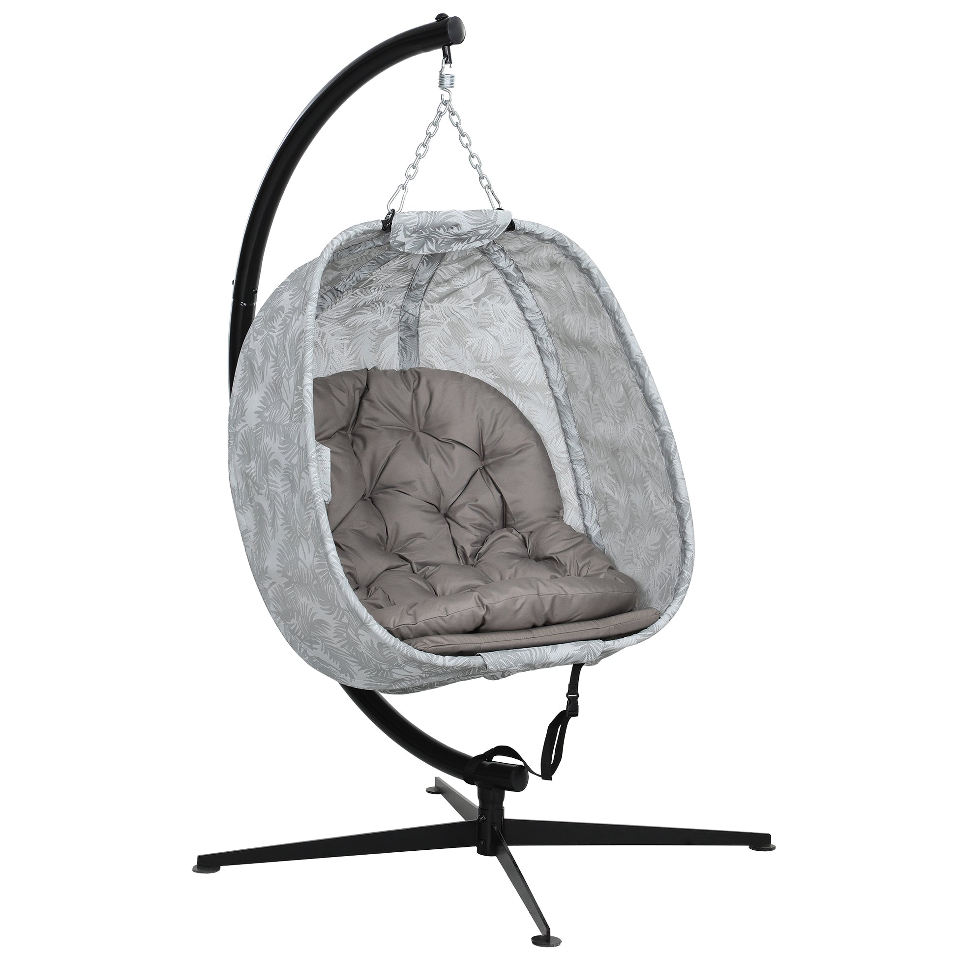 Hanging Egg Chair Outdoor Indoor Garden Swing Chair (3)