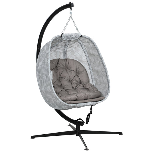 Hanging Egg Chair Outdoor Indoor Garden Swing Chair (3)