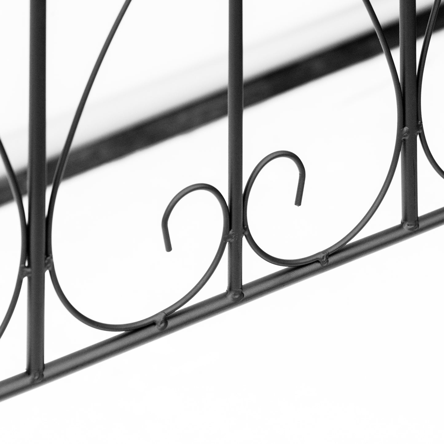 Decorative Garden Fencing, 83cm (H) x 3m (L) 5PCs Outdoor Picket