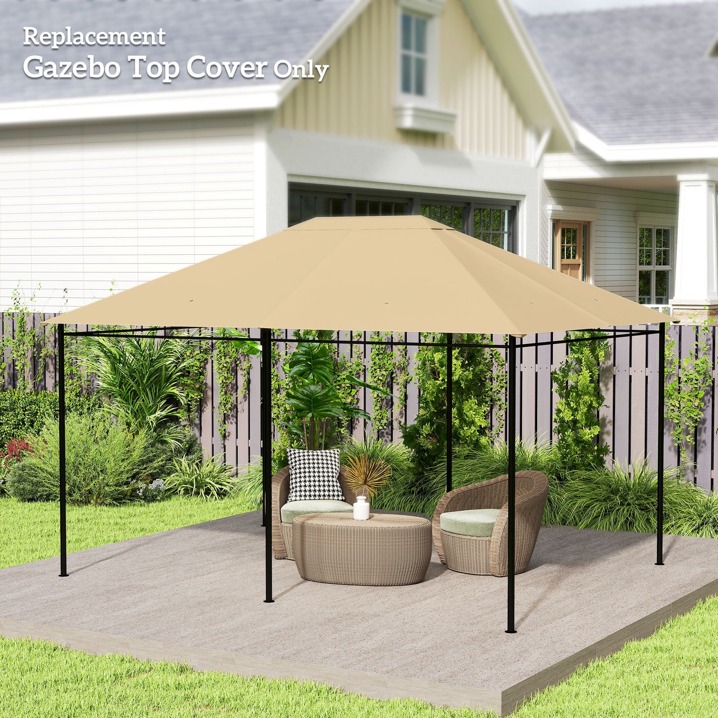3 x 4m Gazebo Canopy Replacement Cover