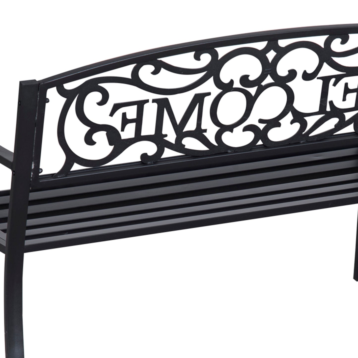 126Lx60Wx85H cm Steel Bench