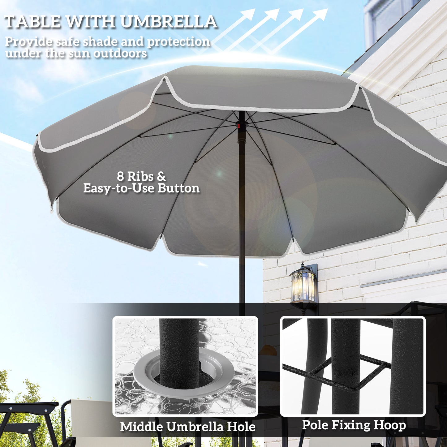 4 Seater Garden Furniture Set
