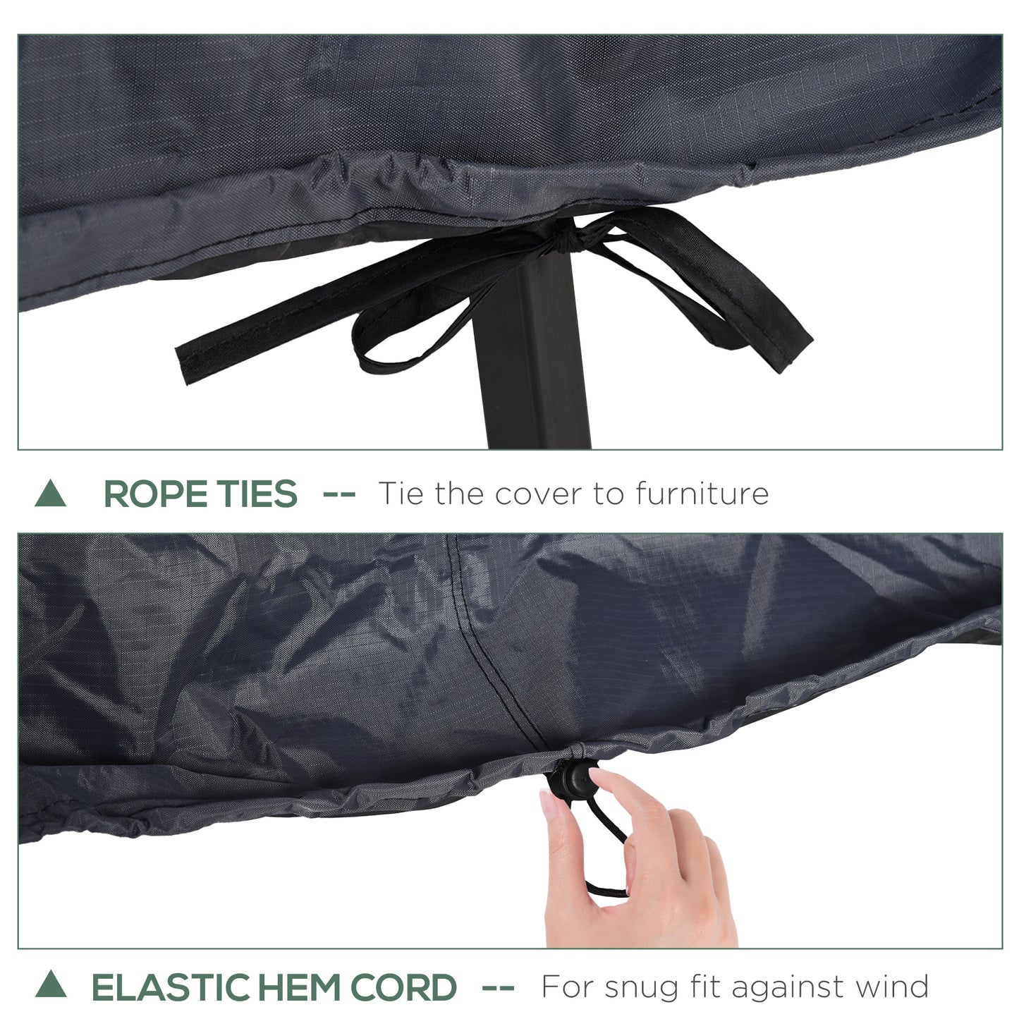 Garden Furniture Cover, Waterproof Windproof 420D Heavy Duty Oxford