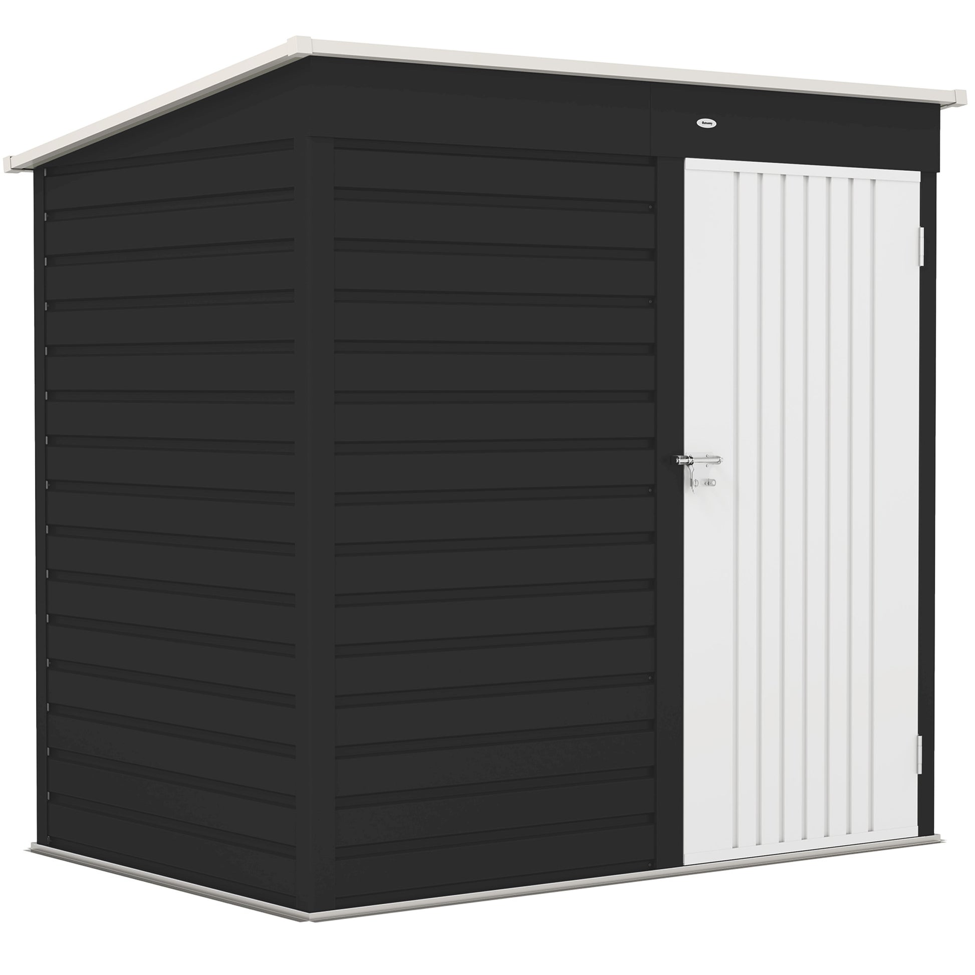 6 x 4ft Metal Garden Storage Shed