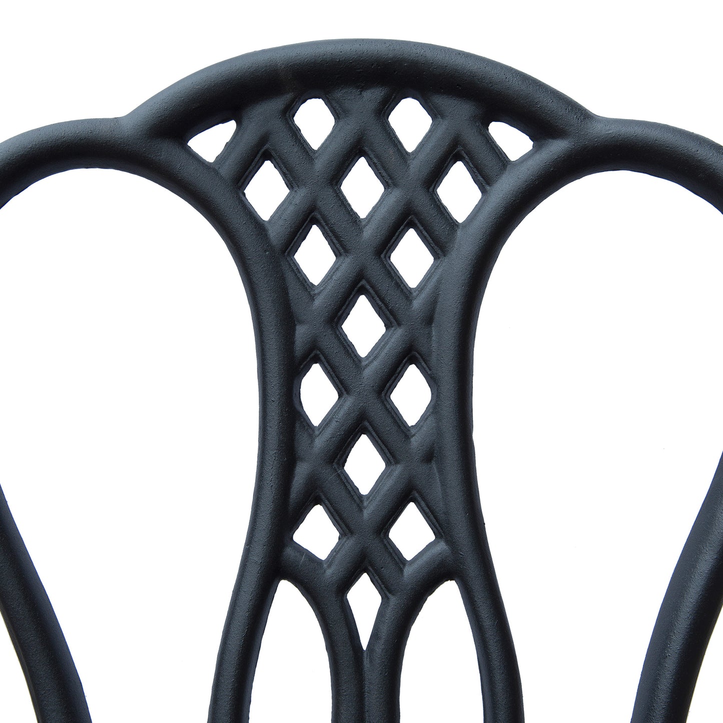 3 Piece Patio Cast Aluminium Bistro Set Garden Outdoor Furniture