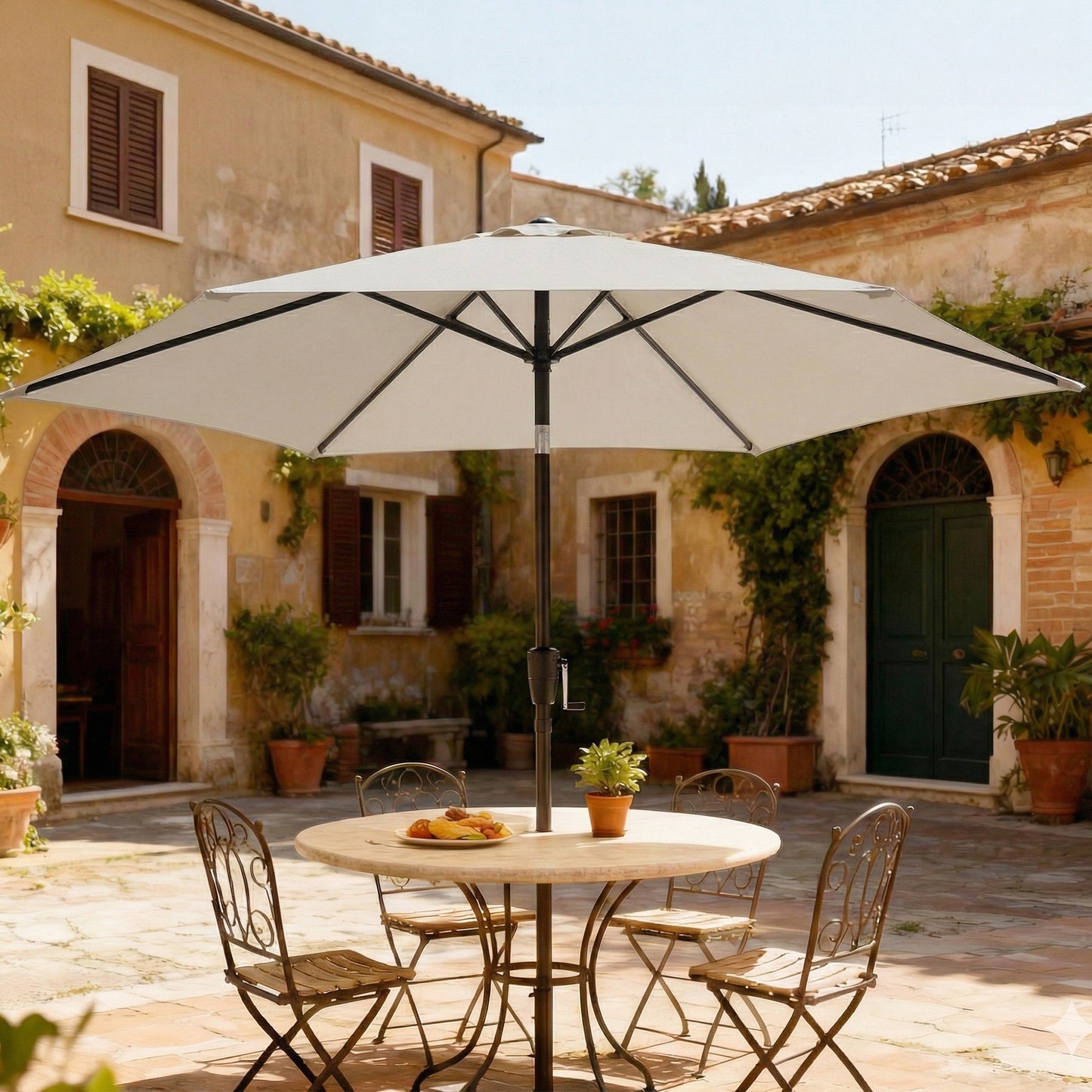 2m Garden Parasol Umbrella (1)
