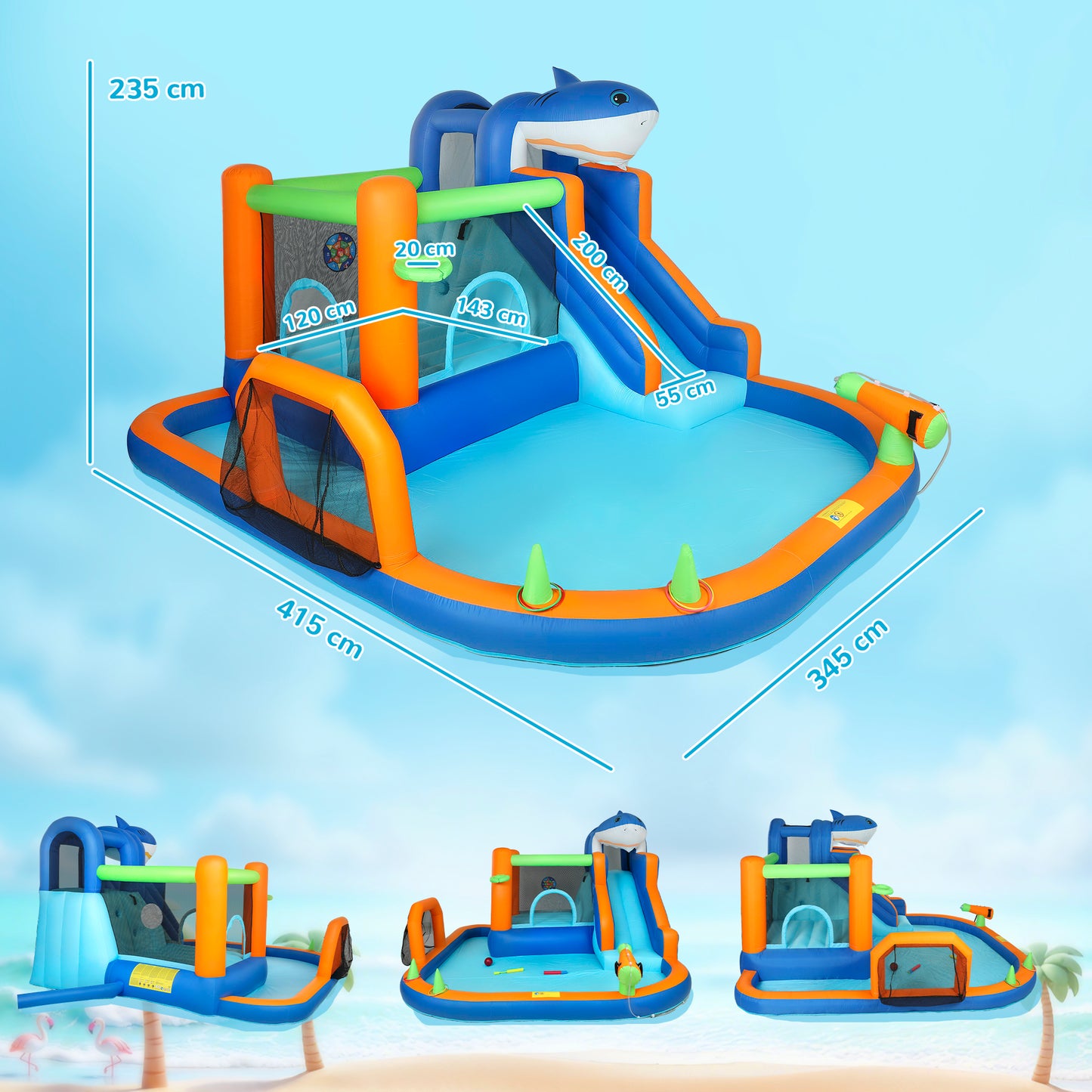 Inflatable Bouncy Castle for Kids