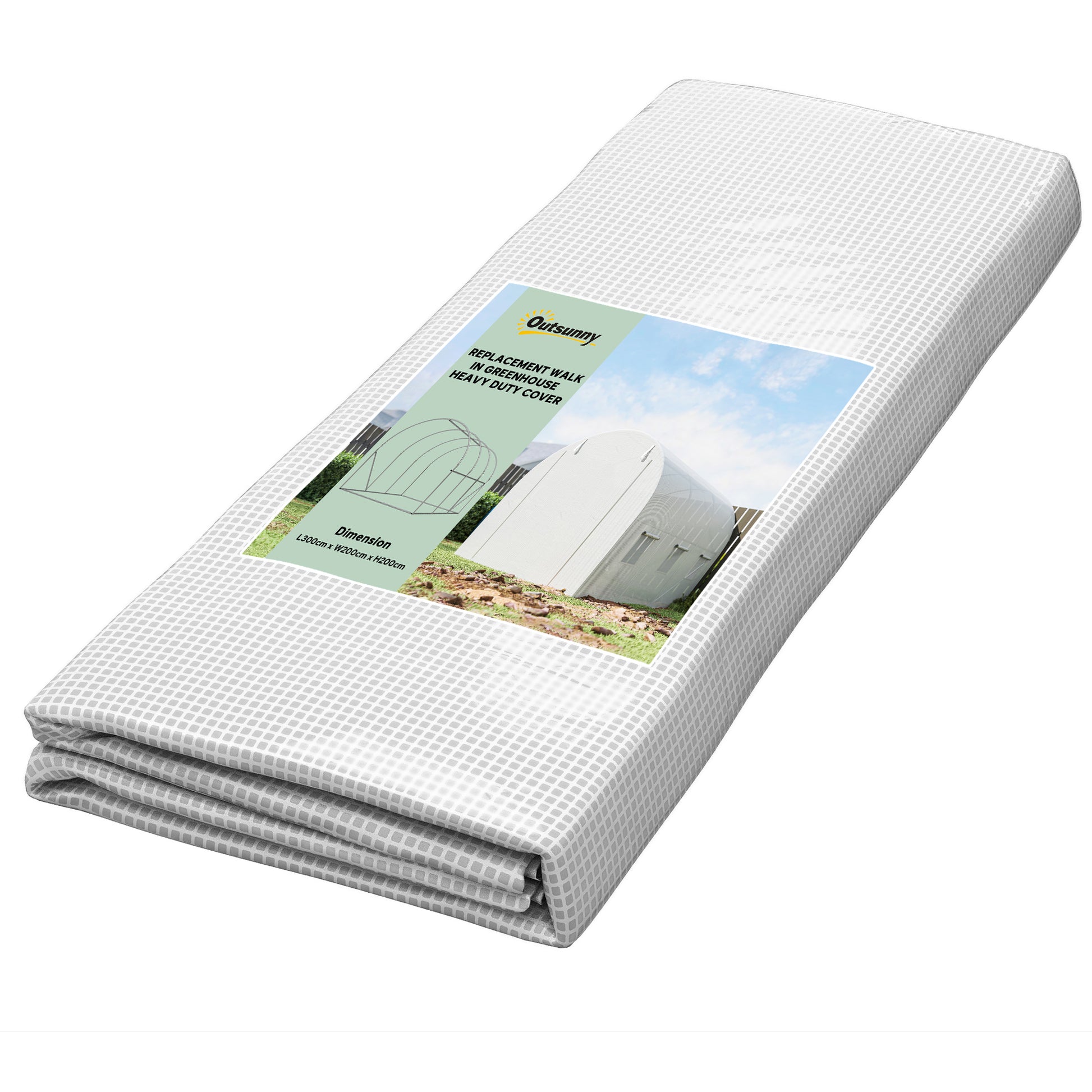 3 x 2 x 2m Polytunnel Greenhouse Replacement Cover ONLY Winter