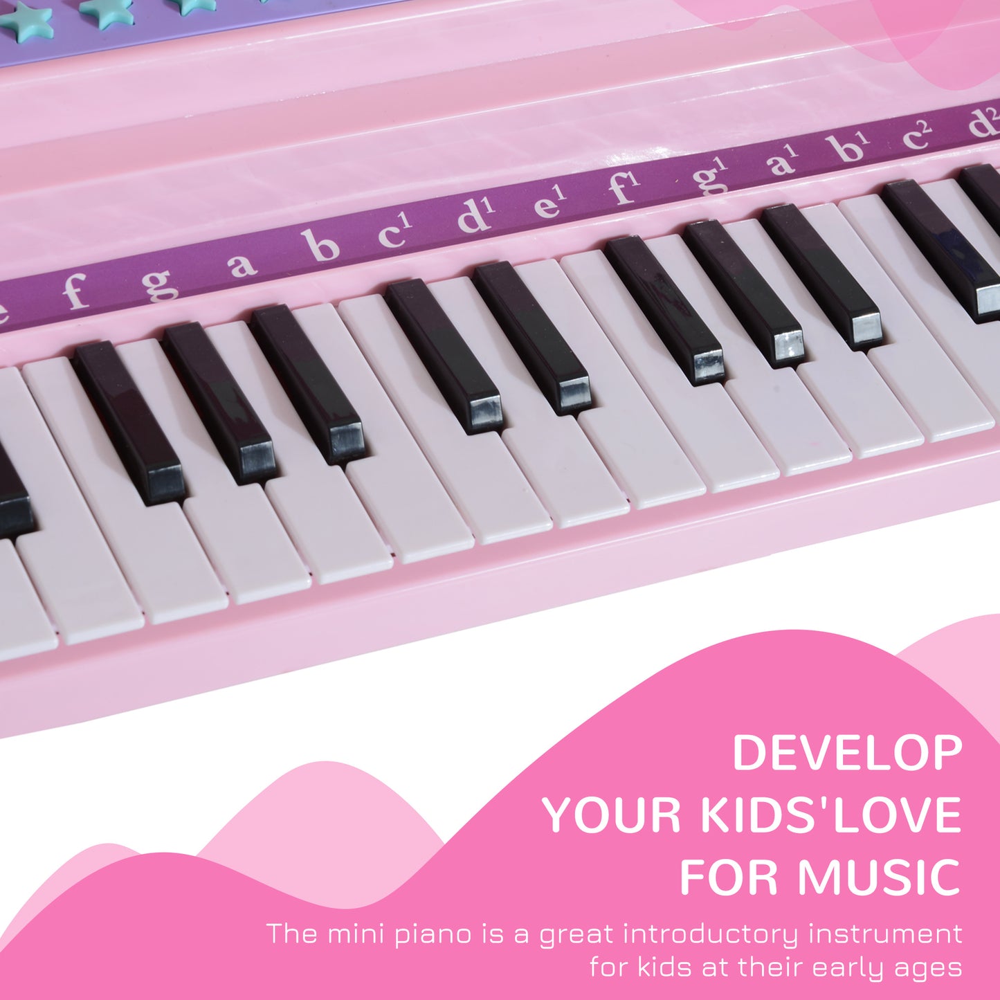 37 Keys Kids Mini Electronic Keyboard Children Grand Piano