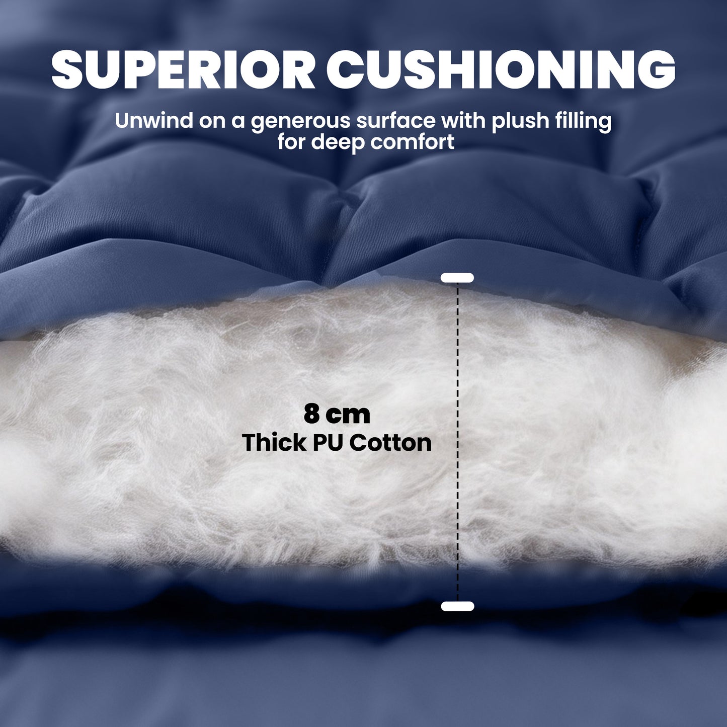 Sleeping Mat, Foldable Camping Mattress Pad