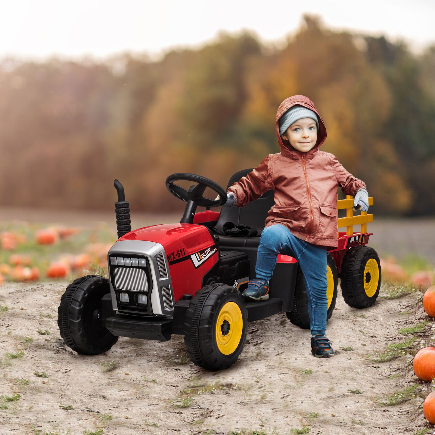 Ride On Tractor, Battery Powered Electric Car