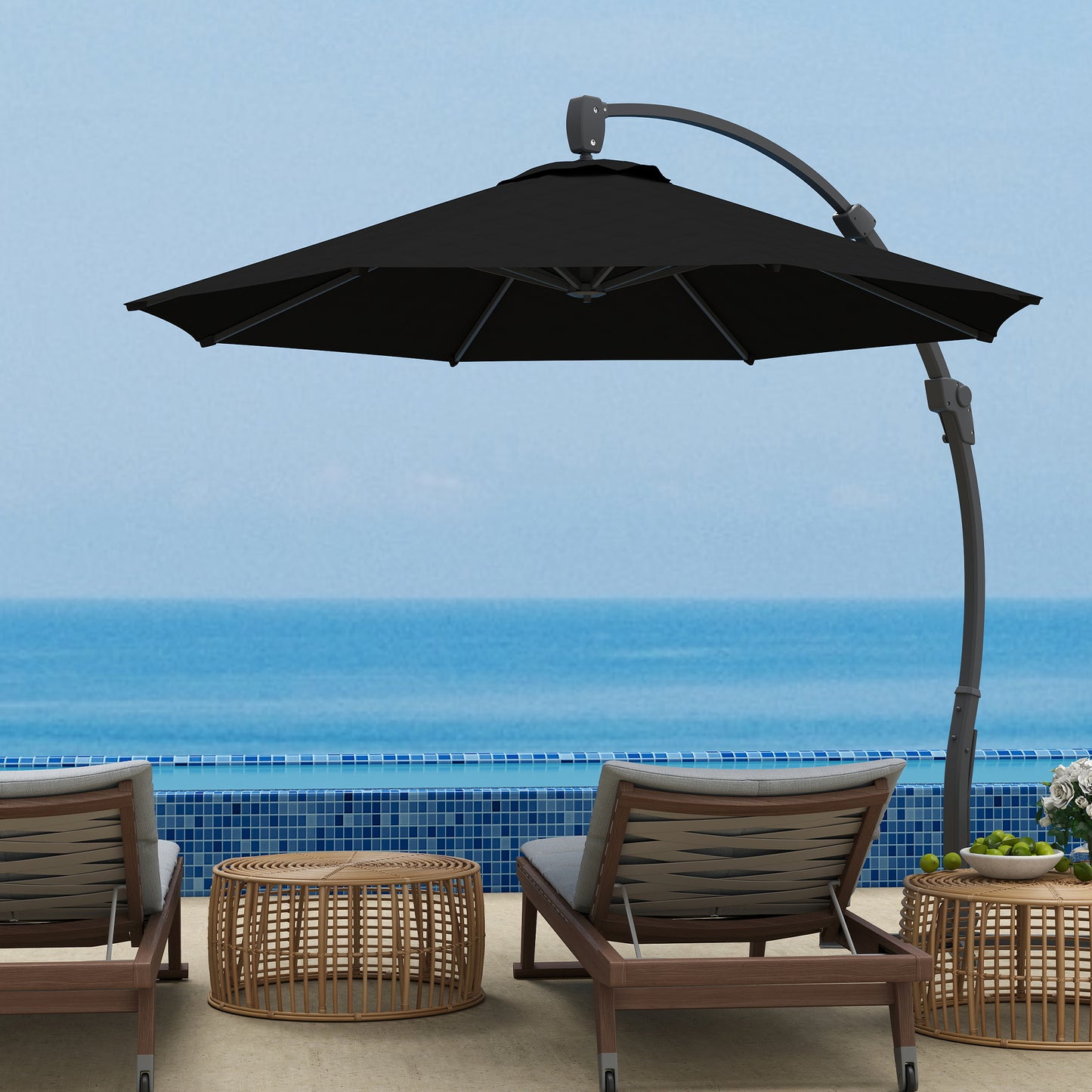 3(m) Garden Cantilever Parasol