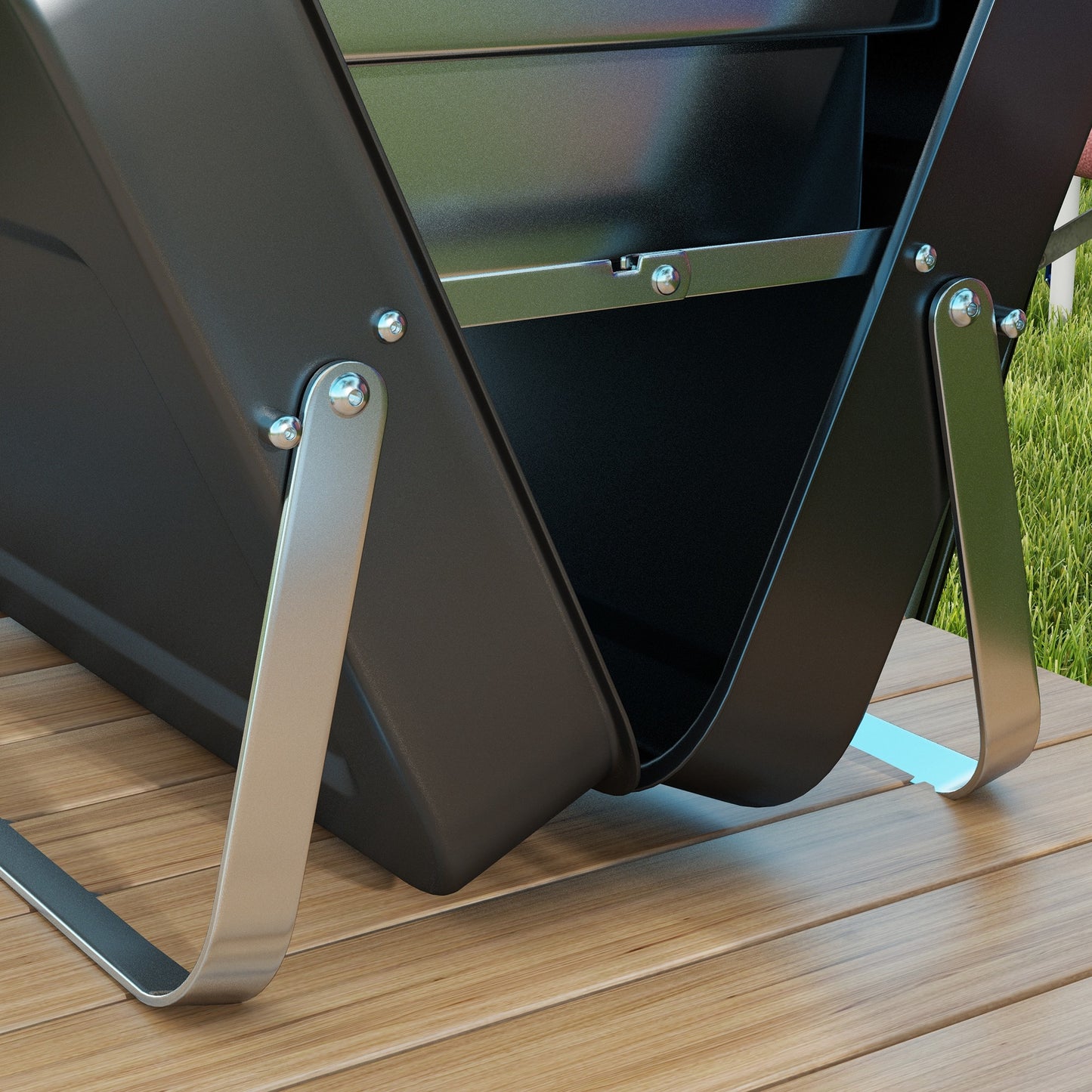 Metal Suitable-Style Portable BBQ Grill