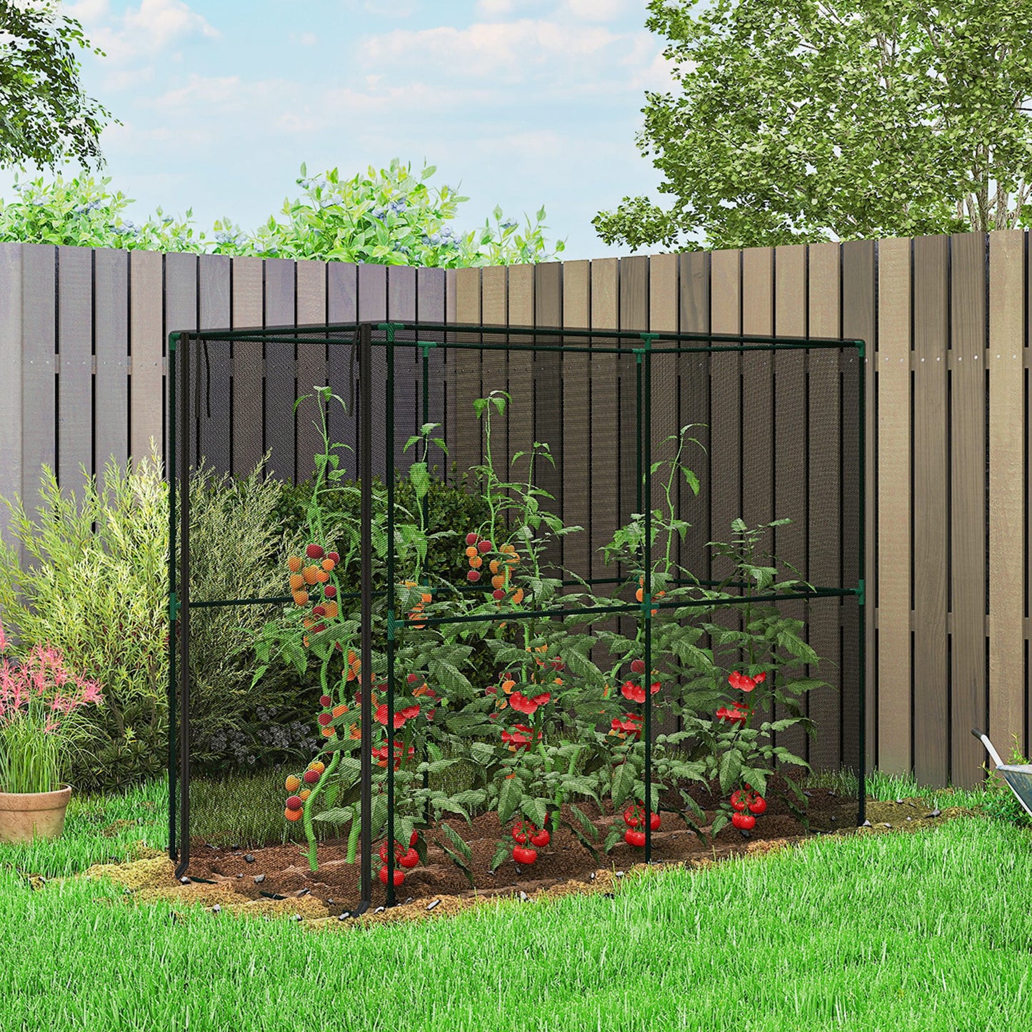 Fruit Cage Bird Netting, Brassica Cage Plant Protection Tent