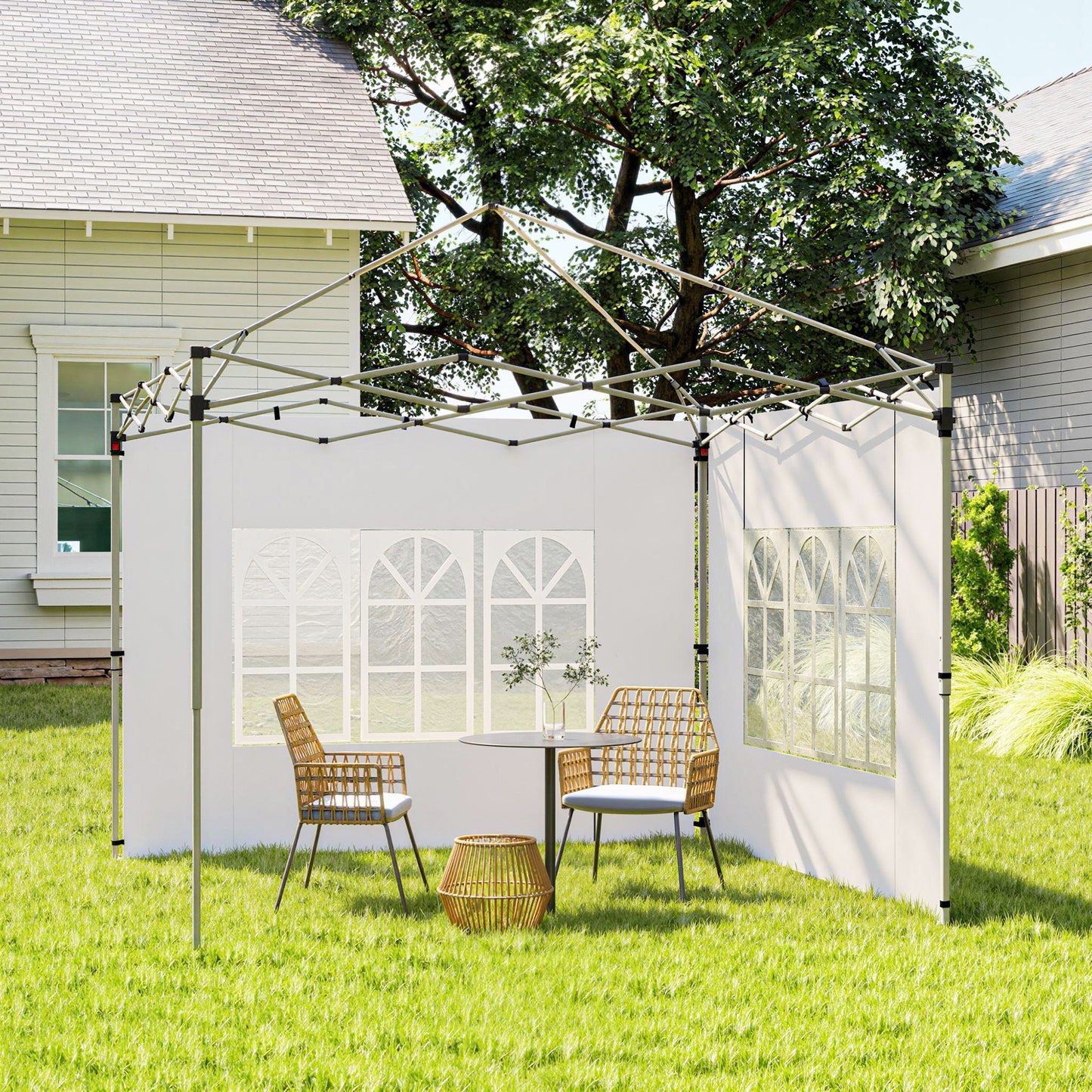 Gazebo Side Panels, Sides Replacement with Window