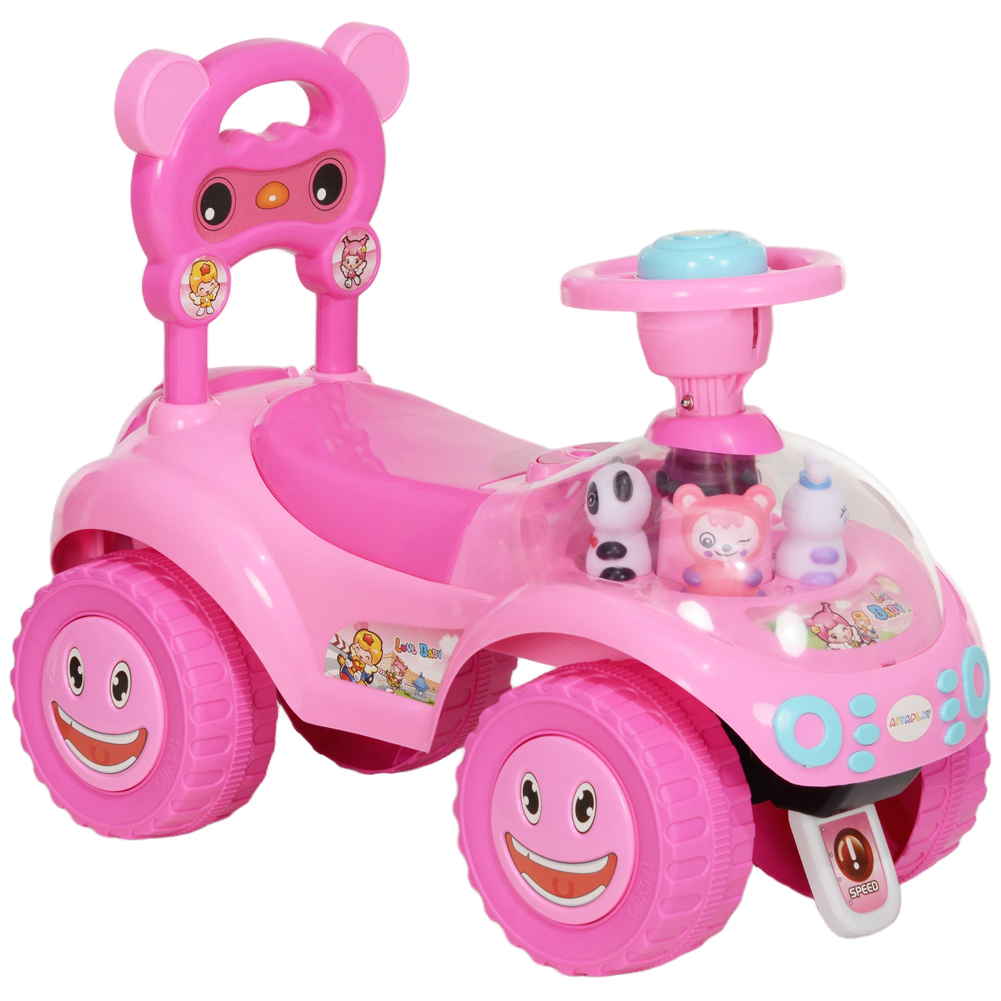 Foot to Floor oddler Ride on Toy w/ Music, Light, Horn