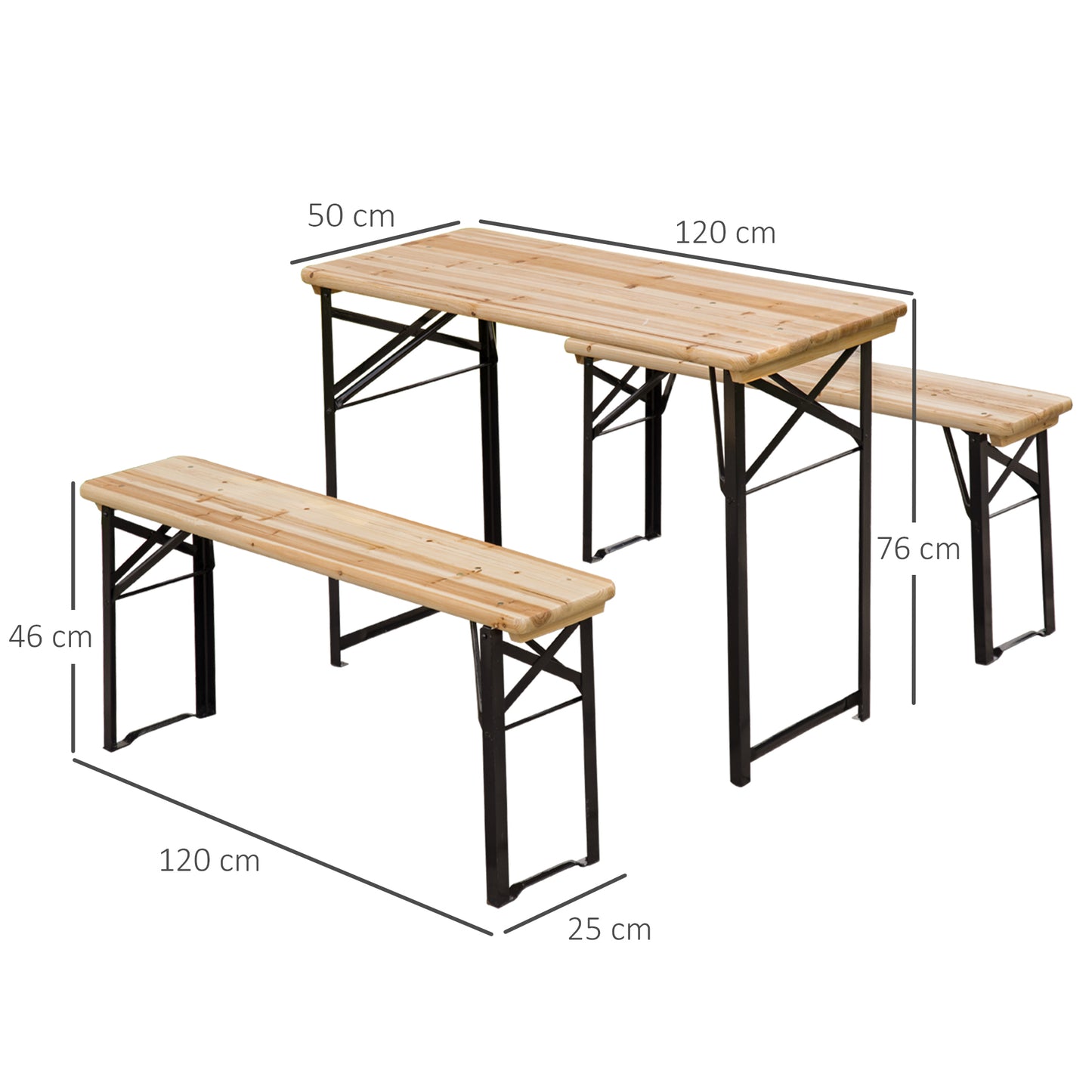 Portable Folding Camping Picnic Table