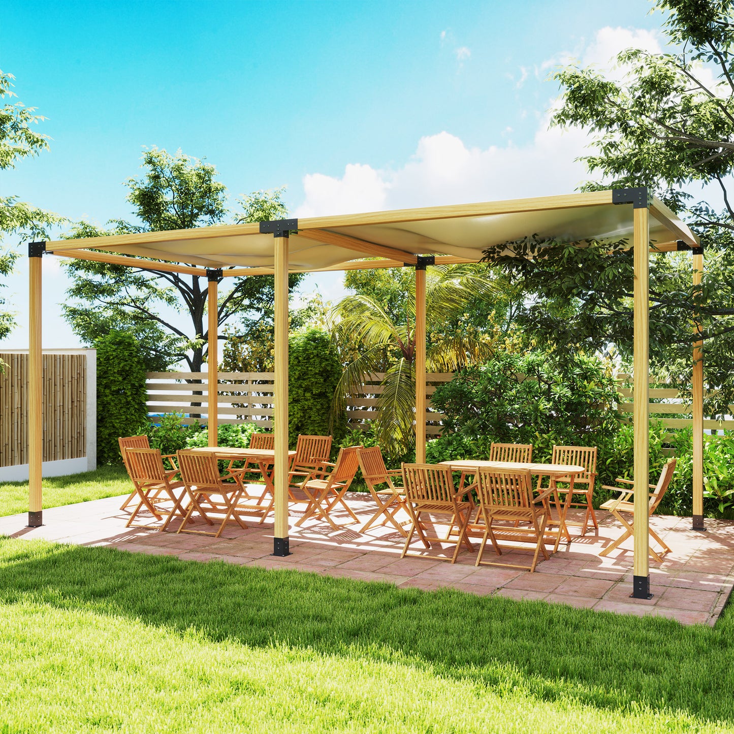 12PCS Pergola Kit, Pergola Brackets