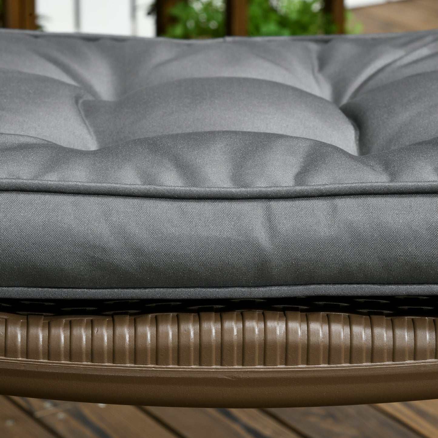 Garden Seat Cushion with Ties