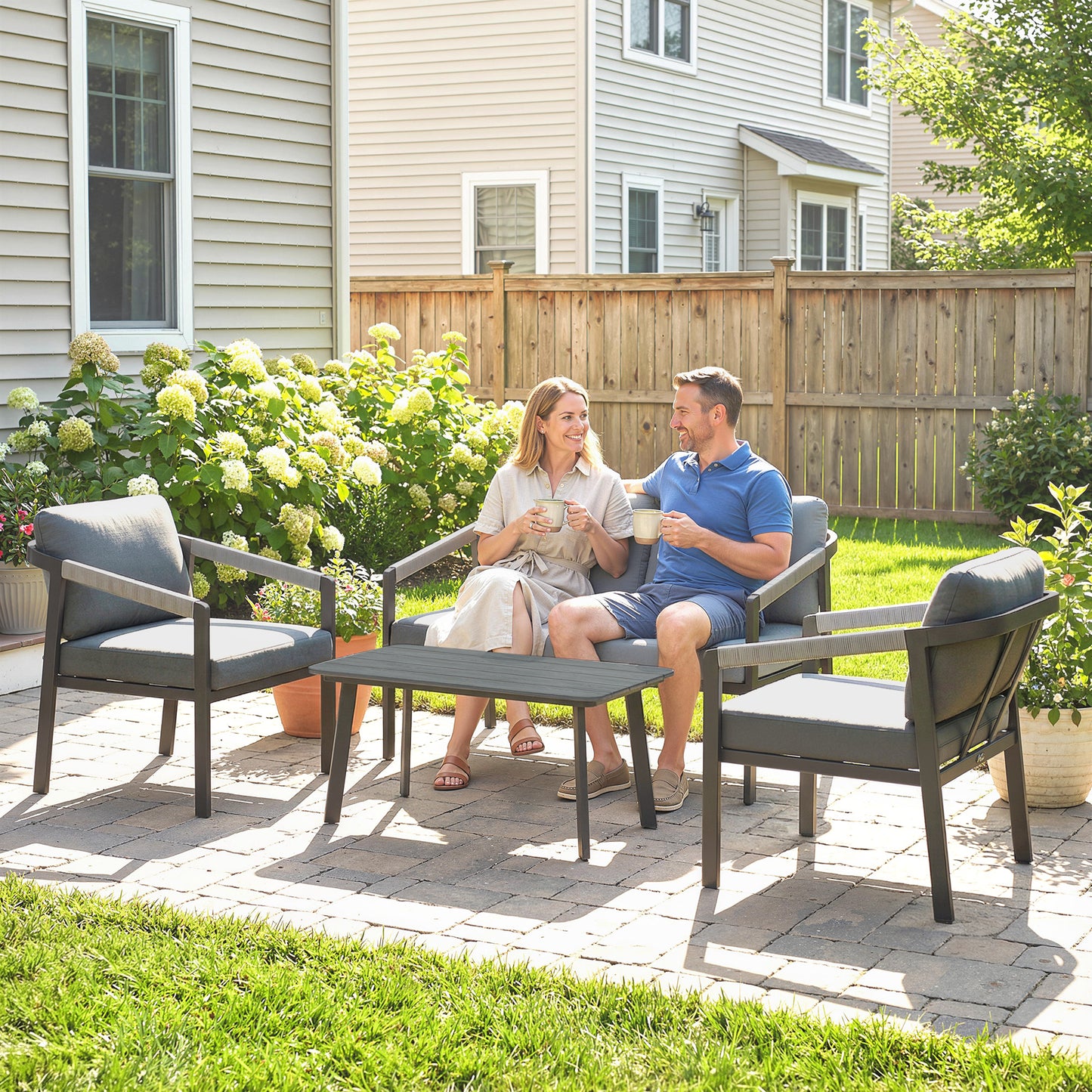 Aluminium Garden Furniture Set