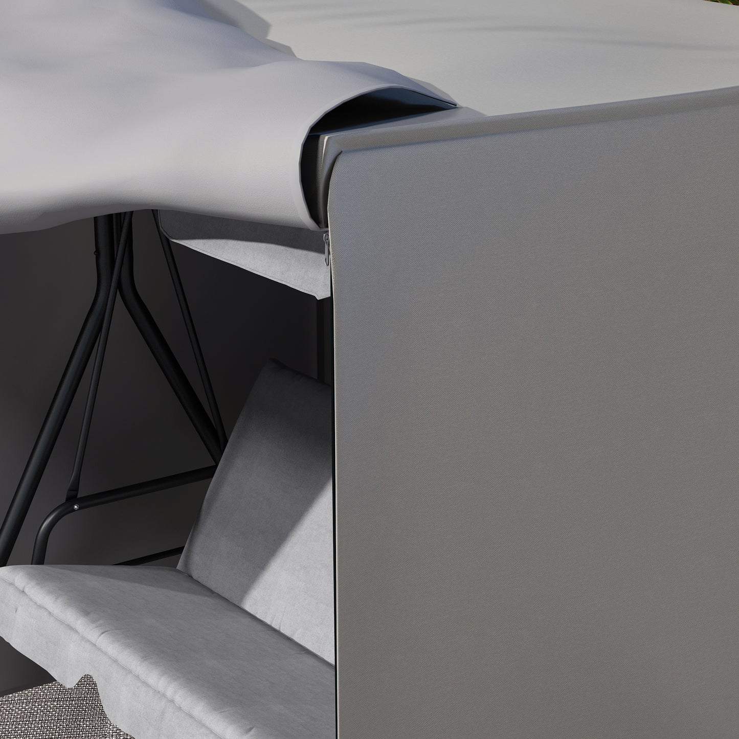 152 x 177cm Three-Seater Swing Chair Protective Cover
