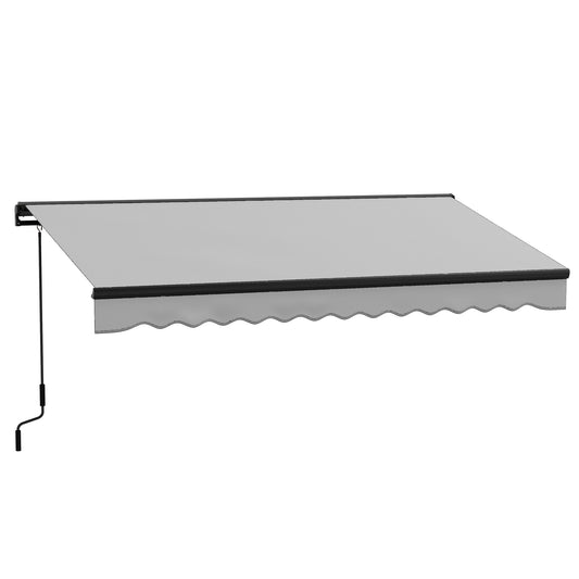 2.5 x 3.5m Aluminium Frame Electric Awning, with Remote