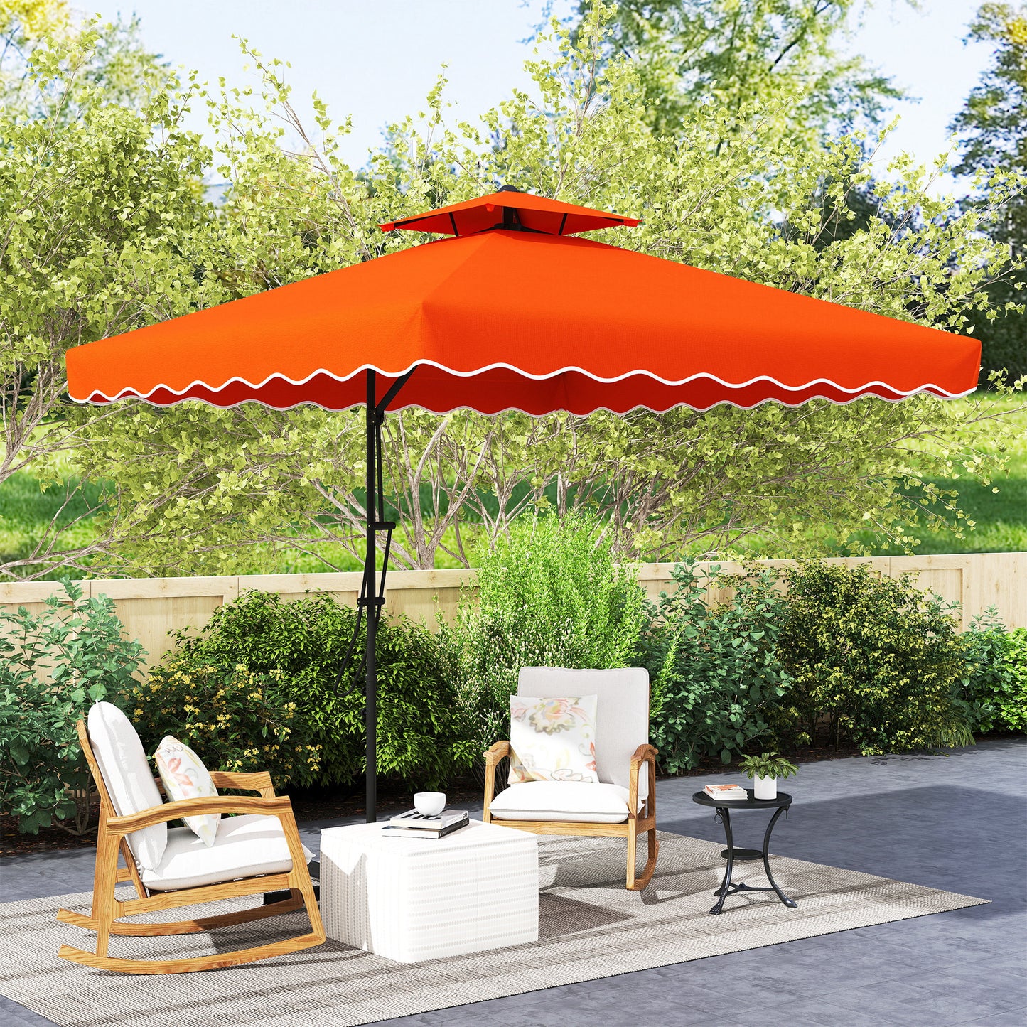 2.5m Cantilever Parasol with Easy Lever