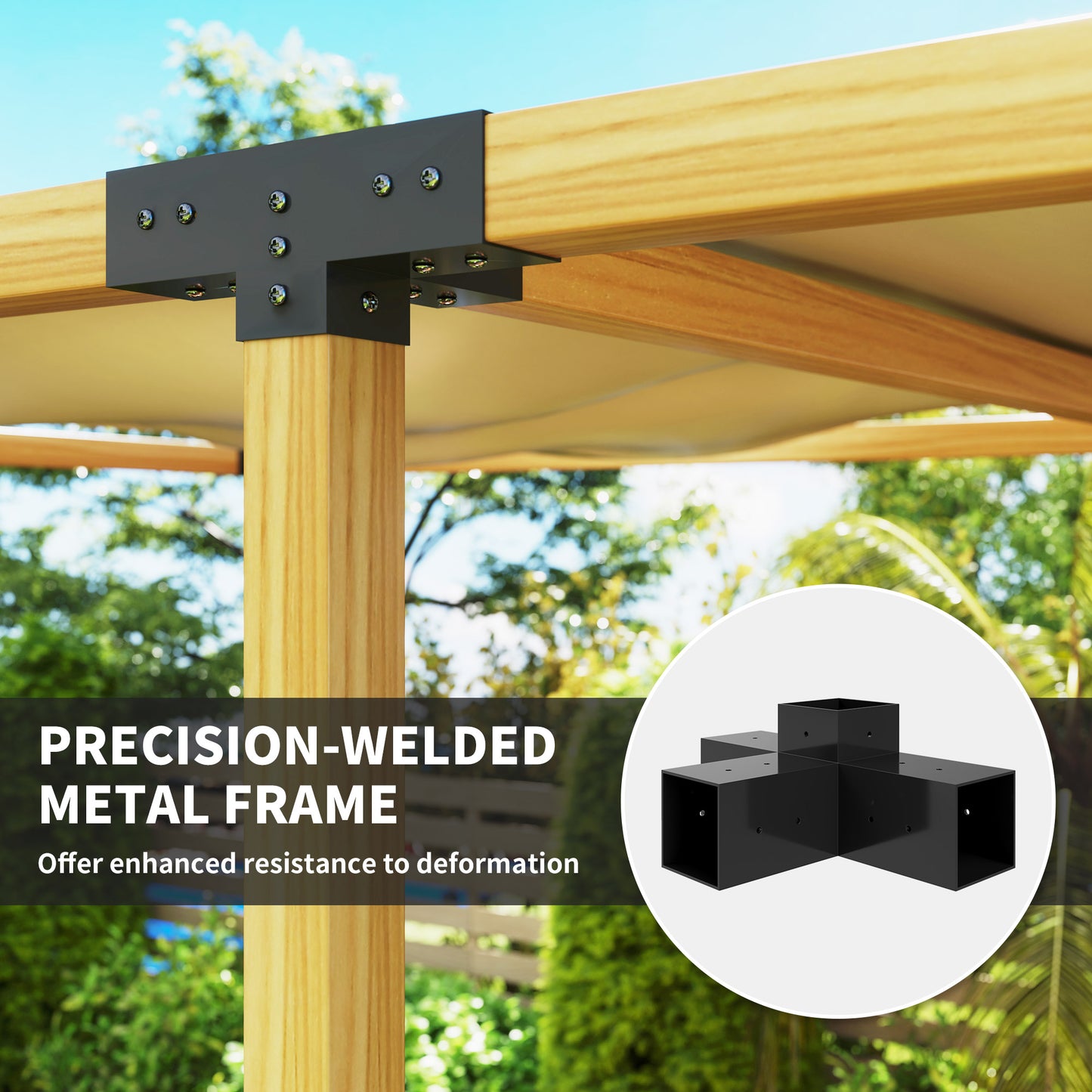 12PCS Pergola Kit, Pergola Brackets