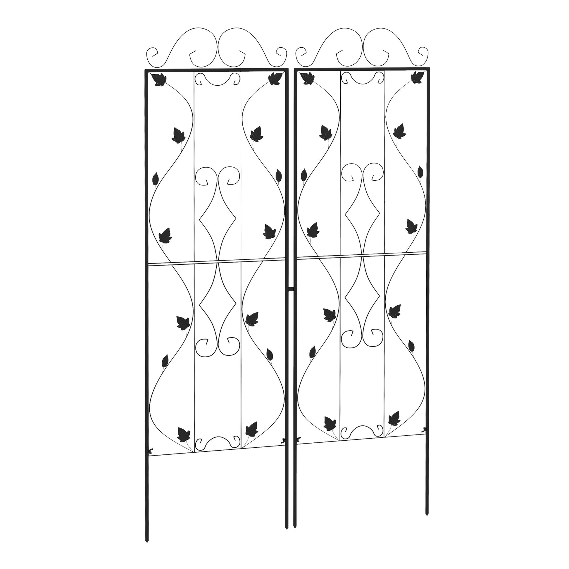 Metal Trellis Set of 2, Garden Trellis (2)