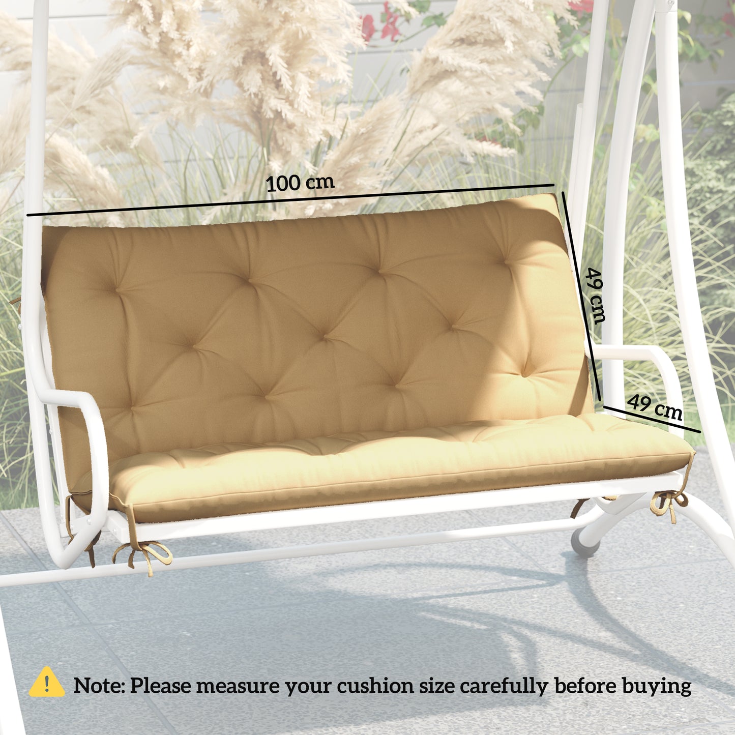 Two-Seater Bench Cushion