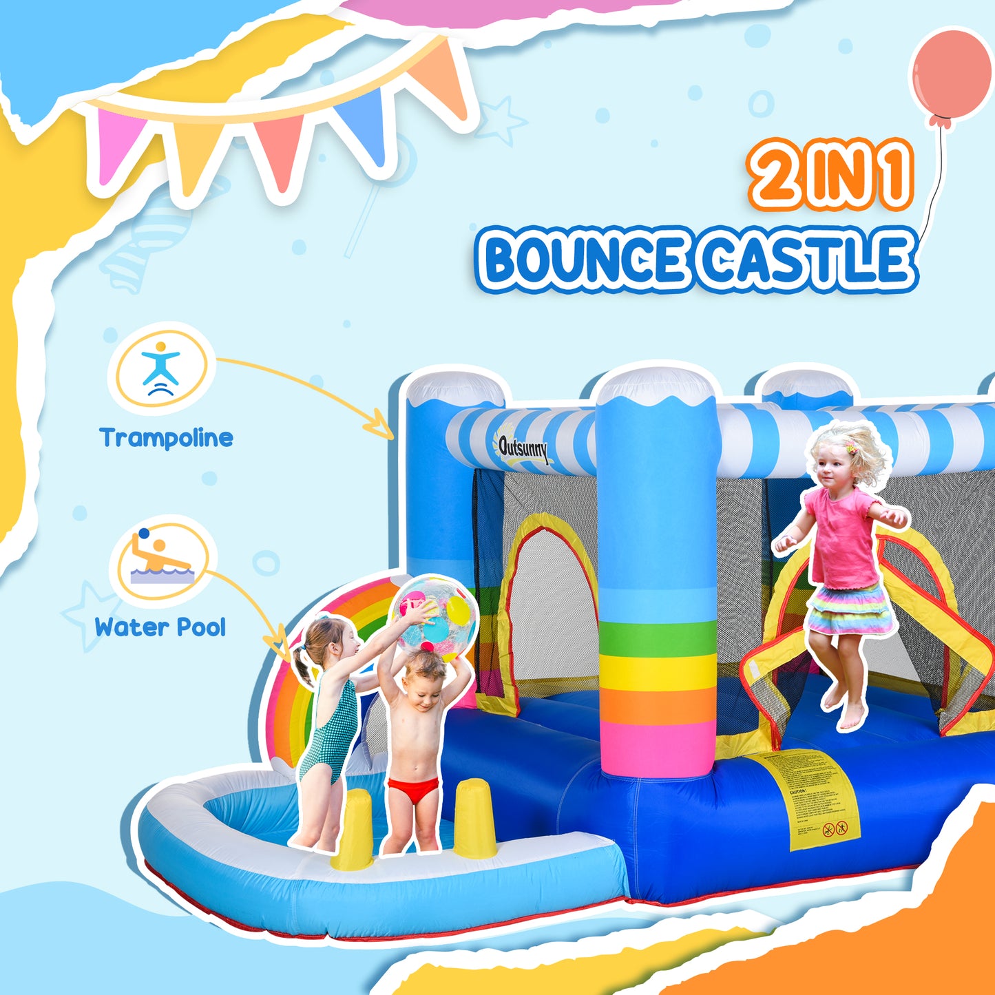 Kids Bounce Castle Inflatable House