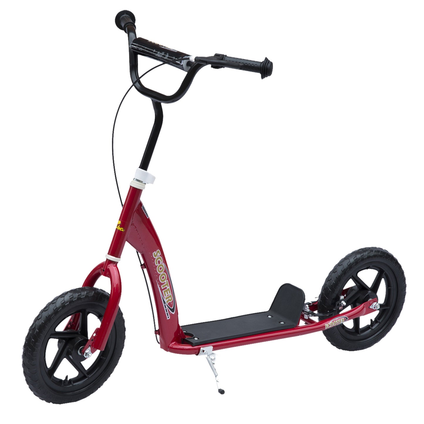Kids Scooter Kick Scooter, with 12" EVA Tyres, Rear Brake