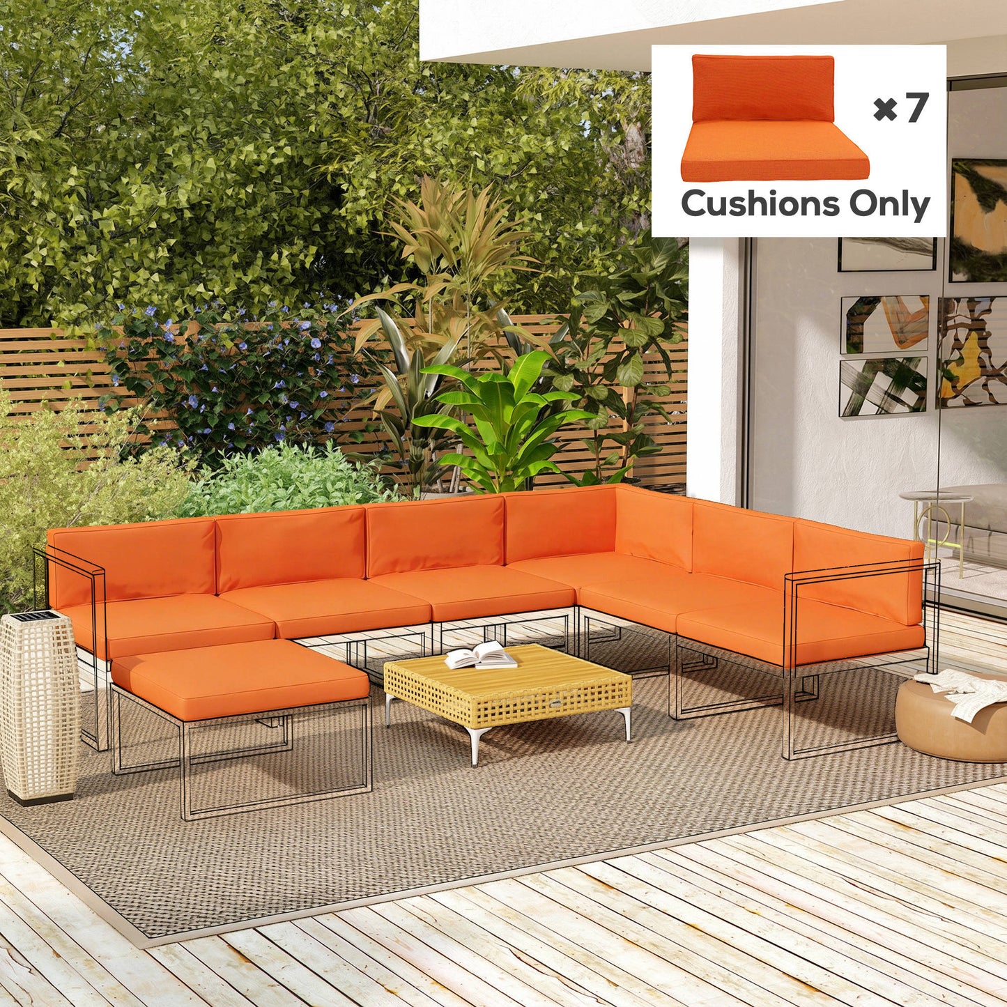 14-piece Dining Set Cushions