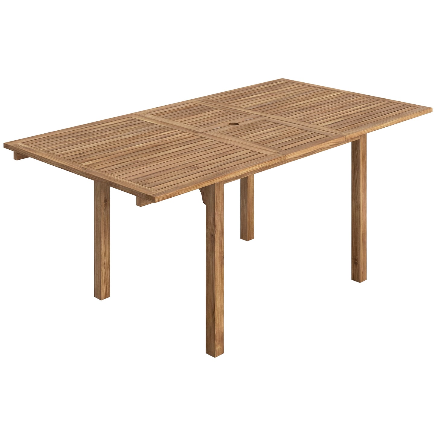 Extending Garden Table, Outdoor Dining Table for 6-8