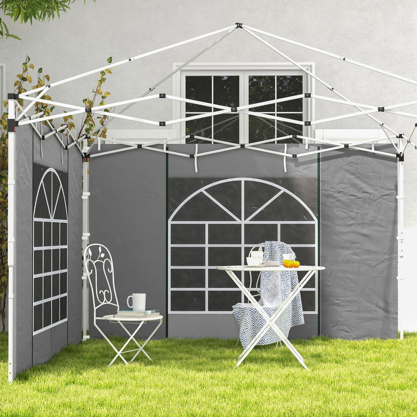 Gazebo Side Panels, 2 Pack Sides Replacement