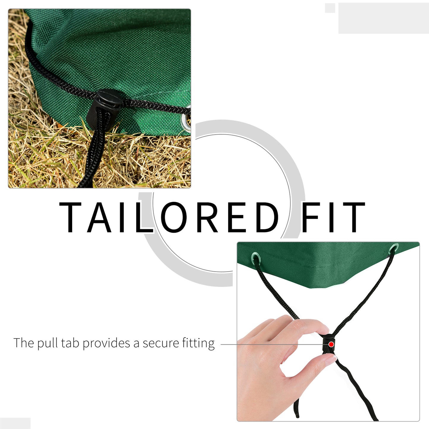 3-Seat Outdoor Garden Swing Chair Protective Cover Water UV