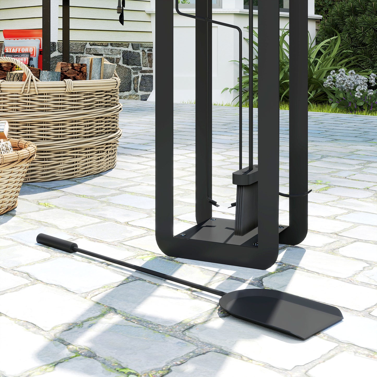 5 Pieces Fireplace Companion Set