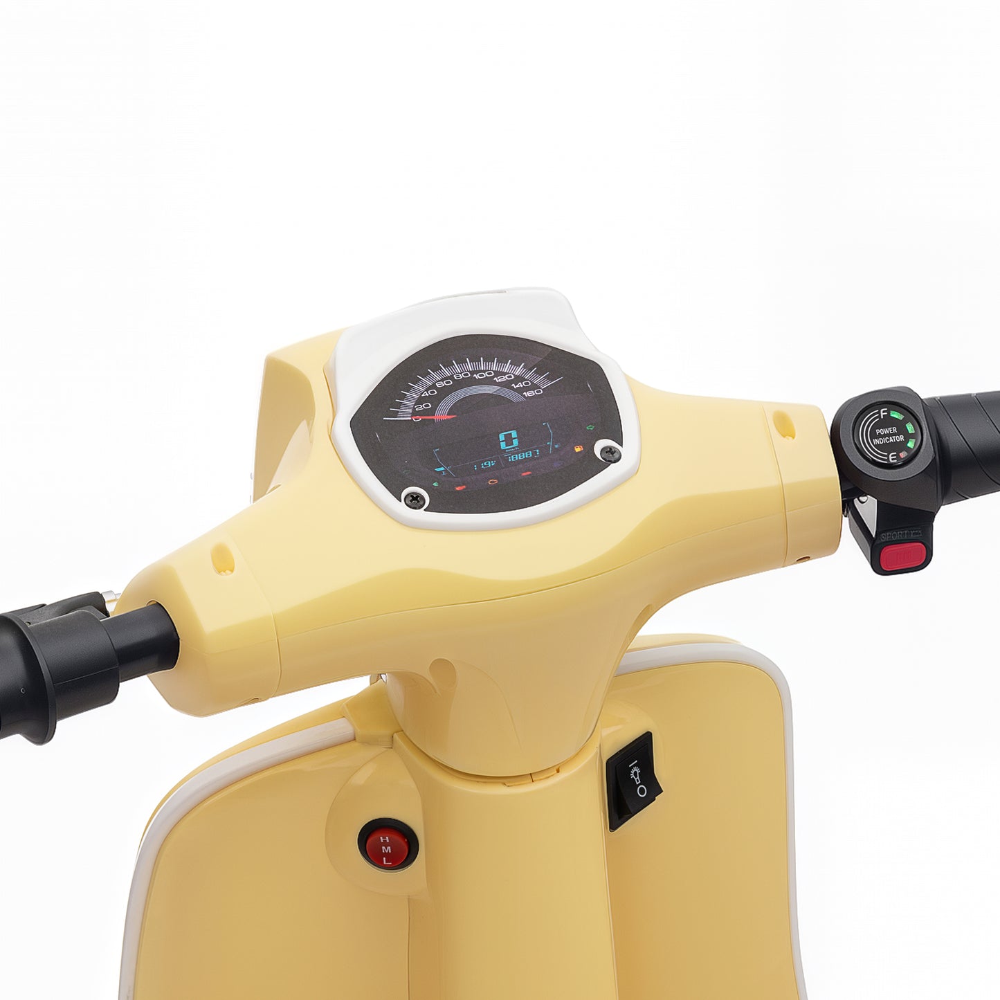 24V Kids Electric Motorbike, Ride on Motorcycle with Manual Throttle