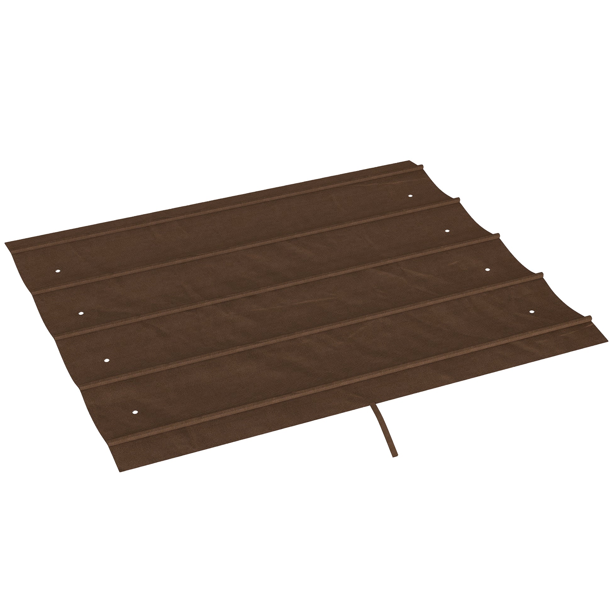 Pergola Cover Roof, 2.86 x 2.45 m Retractable Sun Shade Top