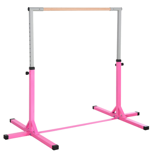Height Adjustable Gymnastics Horizontal Bar for Kids