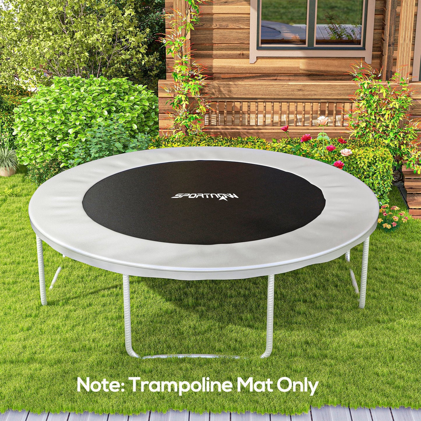 Trampoline Replacement Mat with Spring Pull Tool, 54 V-Hooks